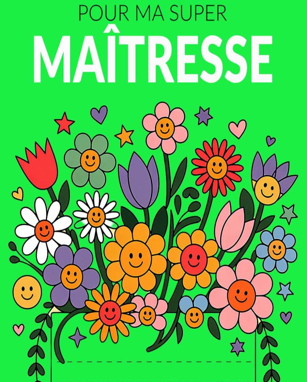 POUR MA SUPER MAÎTRESSE: Un livret à compléter avec amour par les enfants